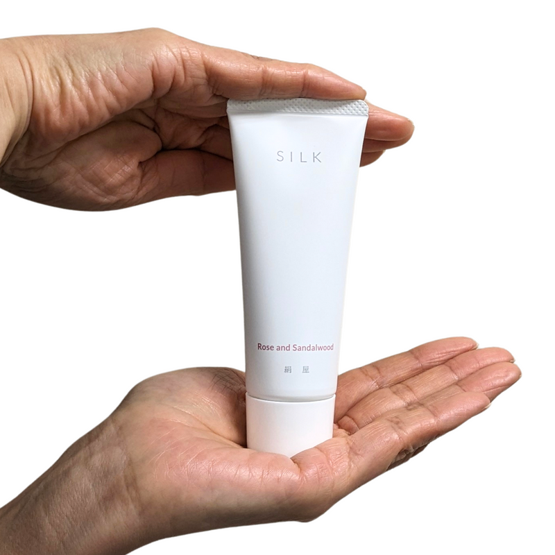 Silk and Organic Oil Hand Cream - CHERRYSTONEstyle