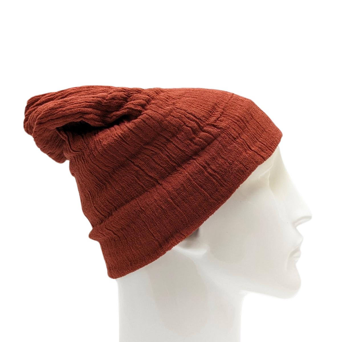 3-Way Versatile Cotton Beanie. Made from 100% breathable cotton gauze, featuring a soft and lightweight design. This beanie can be transformed into a neck warmer, face mask, turban, or headband.
CHERRYSTONEstyle