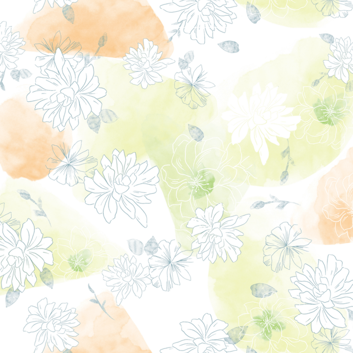 UPF 30+ Handwoven Cooling Fabric Linen Scarf on Loom | Antibacterial Cool Touch Watercolor Flower
CHERRYSTONEstyle