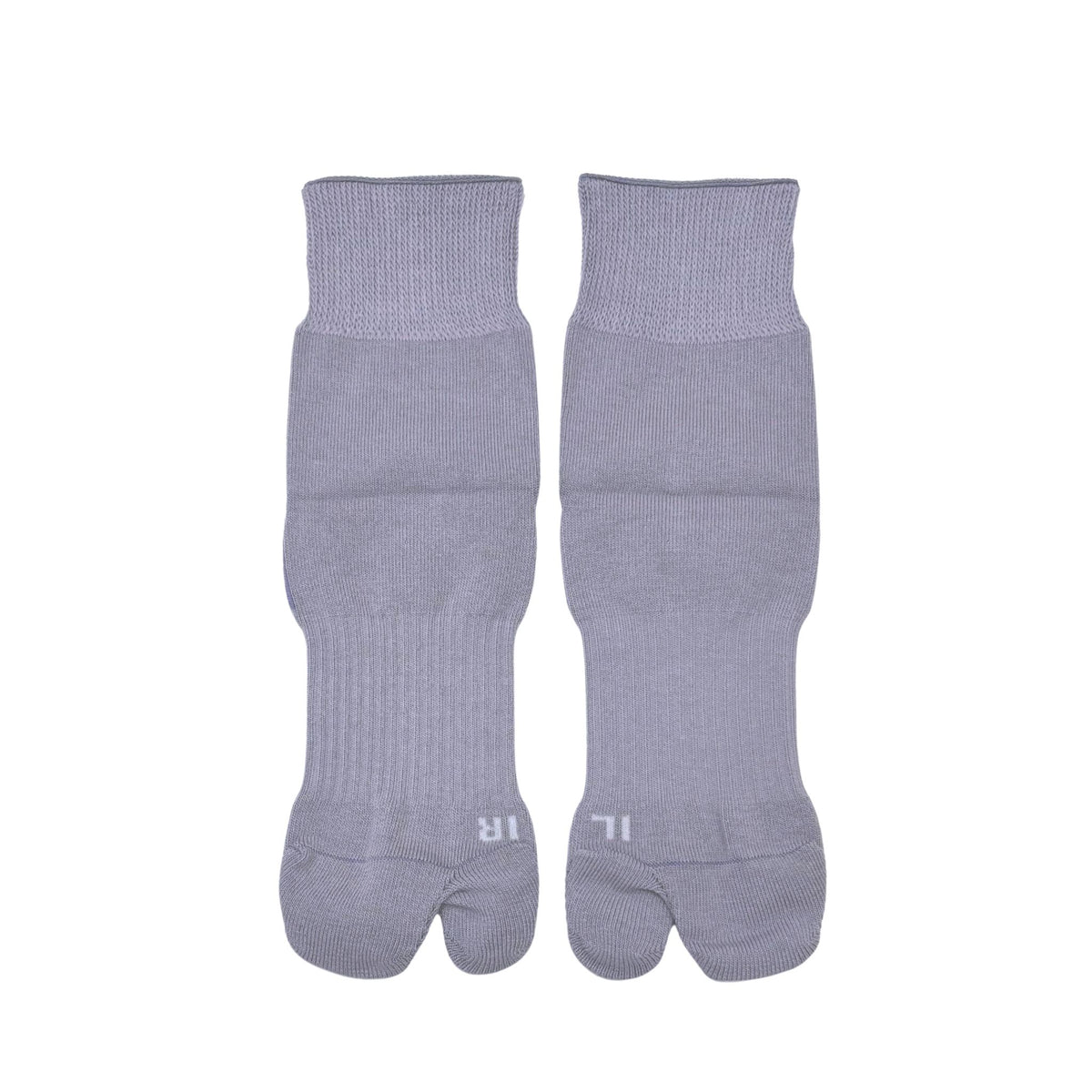 A pair of light violet tab socks displayed flat against a solid white background.