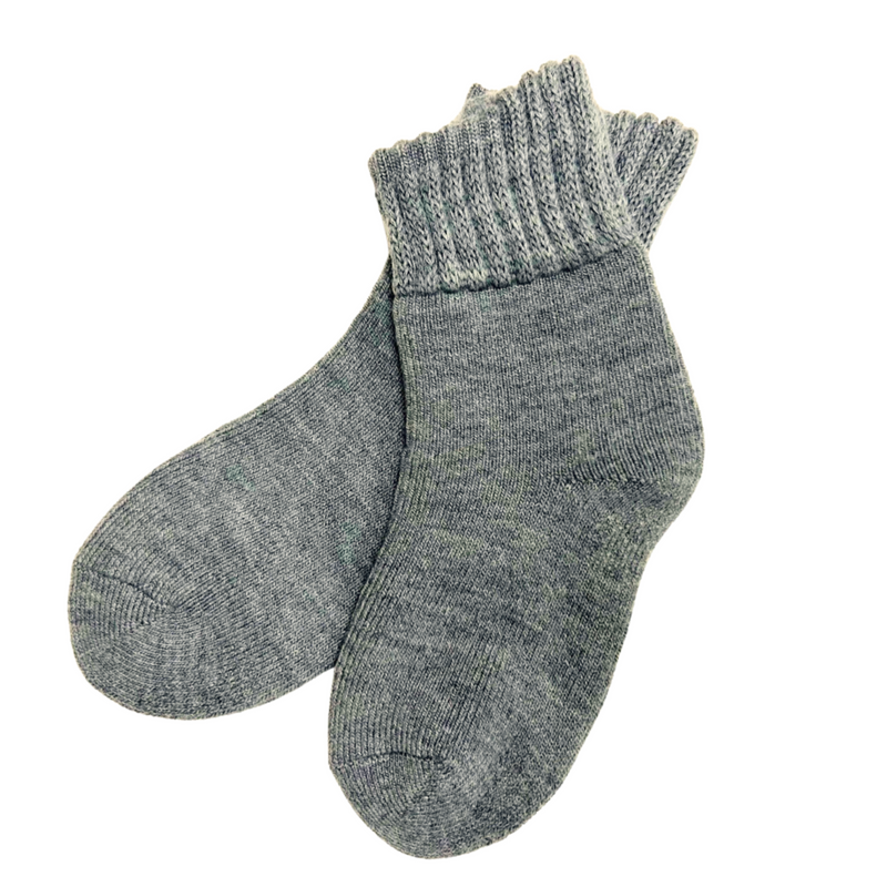 Thermal Sweater Wool Blend Crew Socks | With Grips | Loose Ribbed Cuff | Large | 2 Colors - Warm and comfortable with the brushed inner pile, Covered with grips on the sole to prevent slipping. Soft Ribbed cuff. Perfect gift idea.
CHERRYSTONEstyle