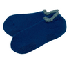 Thermal Soft-Opening Short Slipper Socks | With Grips | Large. Stylish wool blend slipper socks with plush cushioning and heat-retaining brushed inner pile. Soft outer, secure grips on the soles, and fluffy trim for added comfort. Perfect gift ideas.