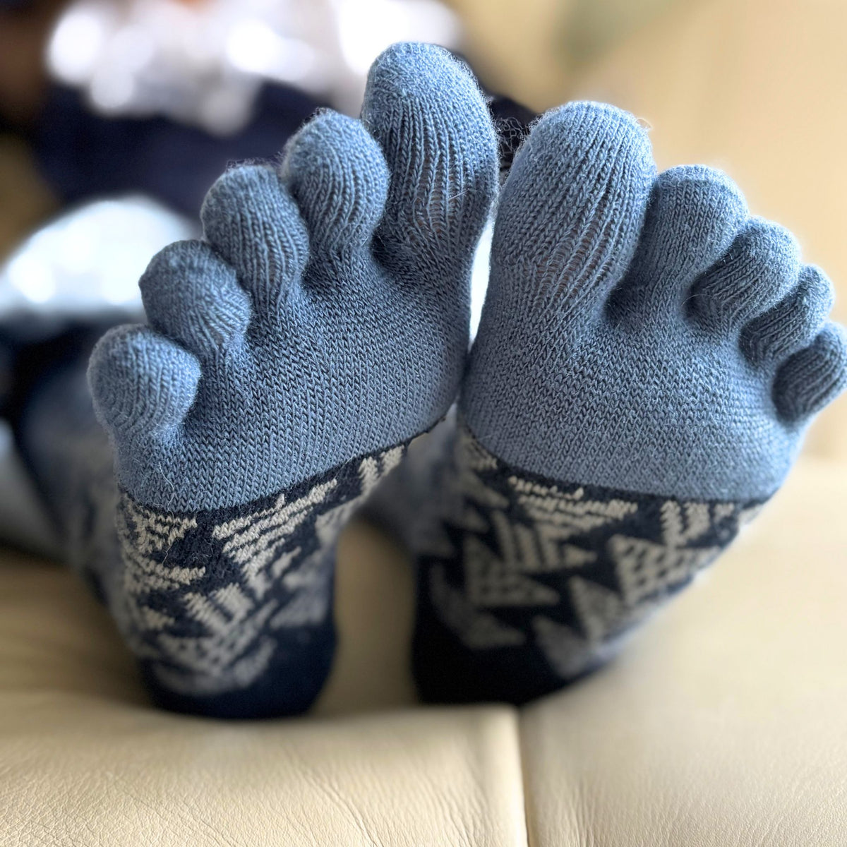 toe socks details
