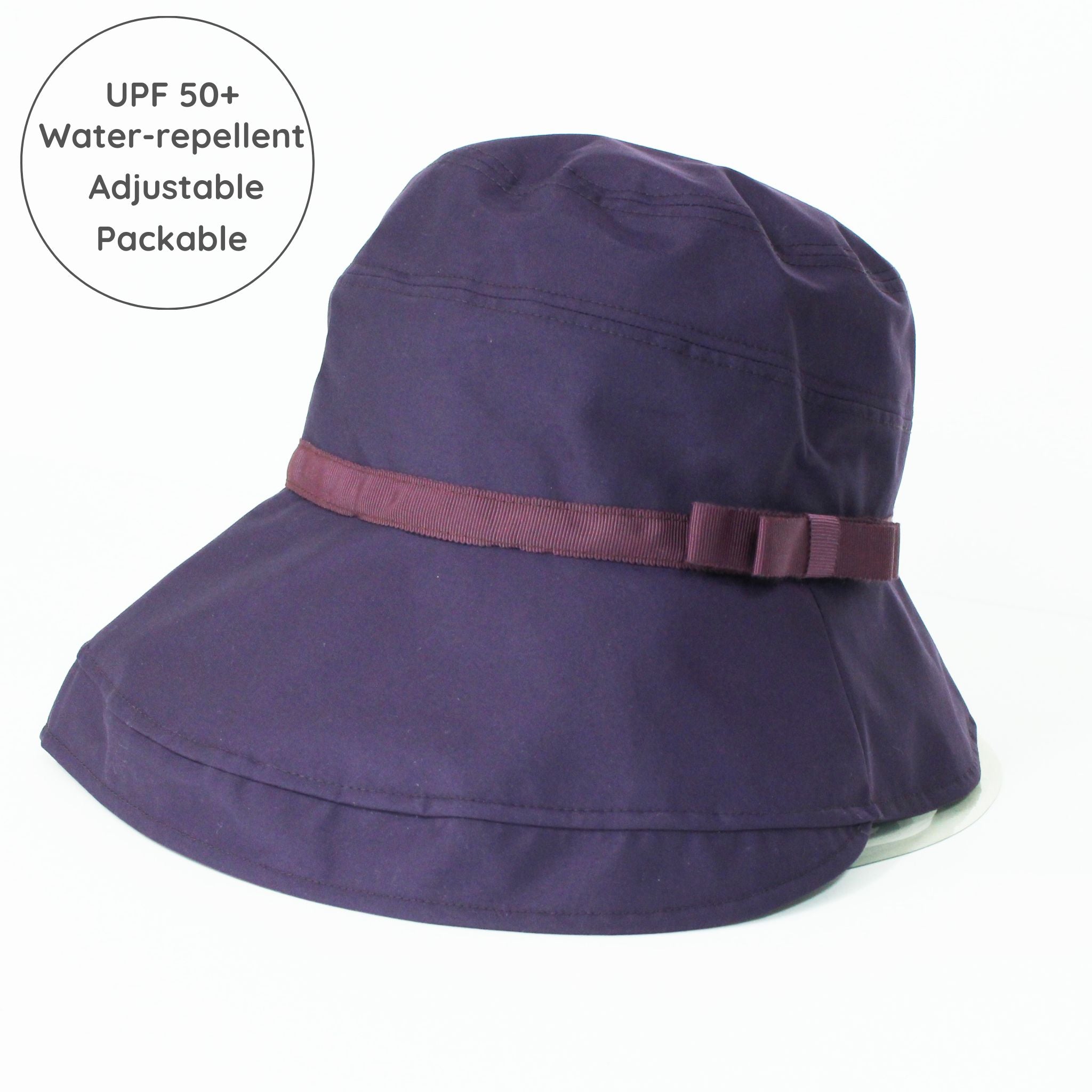 【OVY】Water-Repellent Rip Stop Nylon Hat Water-Repellent Rip Stop Nylon Bucket Hat (black) | OVY