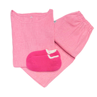 Valentine's Day Special Set | Lounge T-Shirt & Pants with Handcrafted Slipper Socks