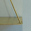 Wall Brass Shelf | Globe, Cube, or Triangle - CHERRYSTONEstyle