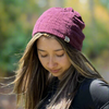 3-Way Versatile Cotton Beanie.Made from 100% breathable cotton gauze, featuring a soft and lightweight design. This beanie can be transformed into a neck warmer, face mask, turban, or headband.
CHERRYSTONEstyle