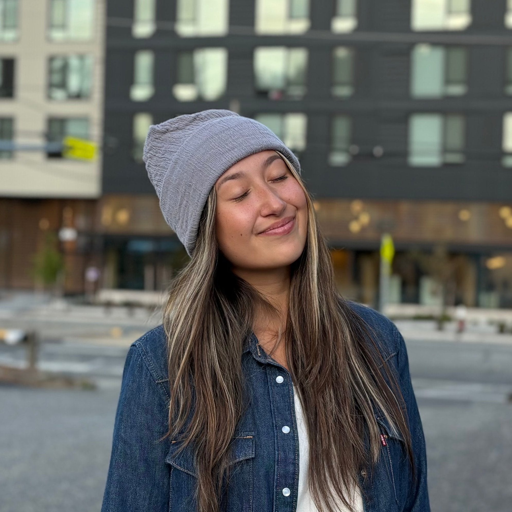 3-Way Versatile Cotton Beanie | 6 Colors