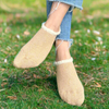 Airy Grace Organic Cotton Slipper Socks with Fuzzy Trim. Moisture-absorbing and heat-retaining properties. Undyed in a natural color, featuring a cozy, double-knit ribbed design for warmth and comfort without pre-shrink treatment.
CHERRYSTONEstyle