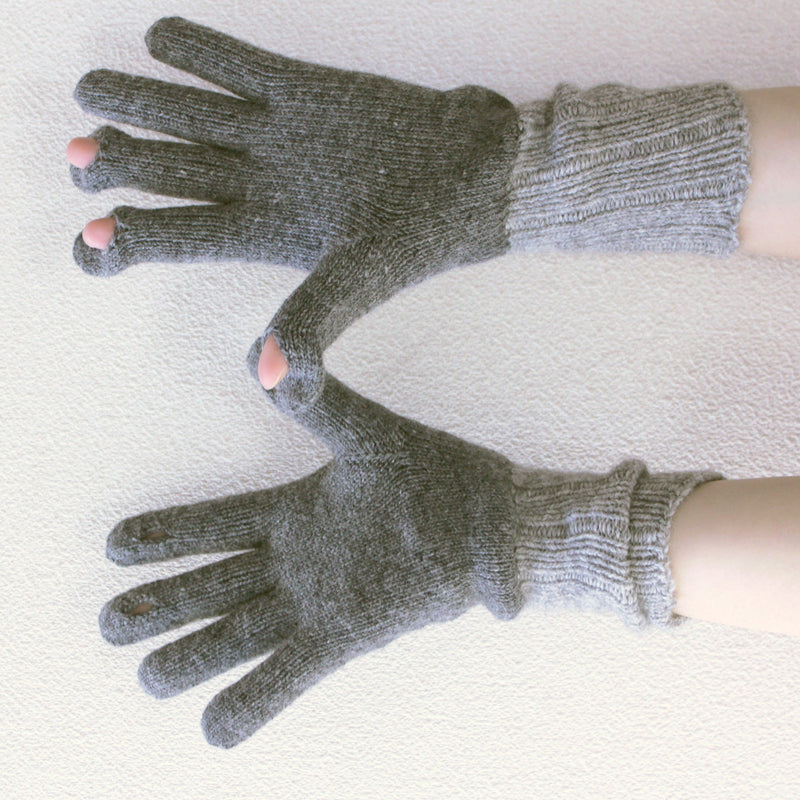 Brands We 🧡| Recycled Wool Fiber Blend Gloves | Size M | 2 Colors - CHERRYSTONEstyle