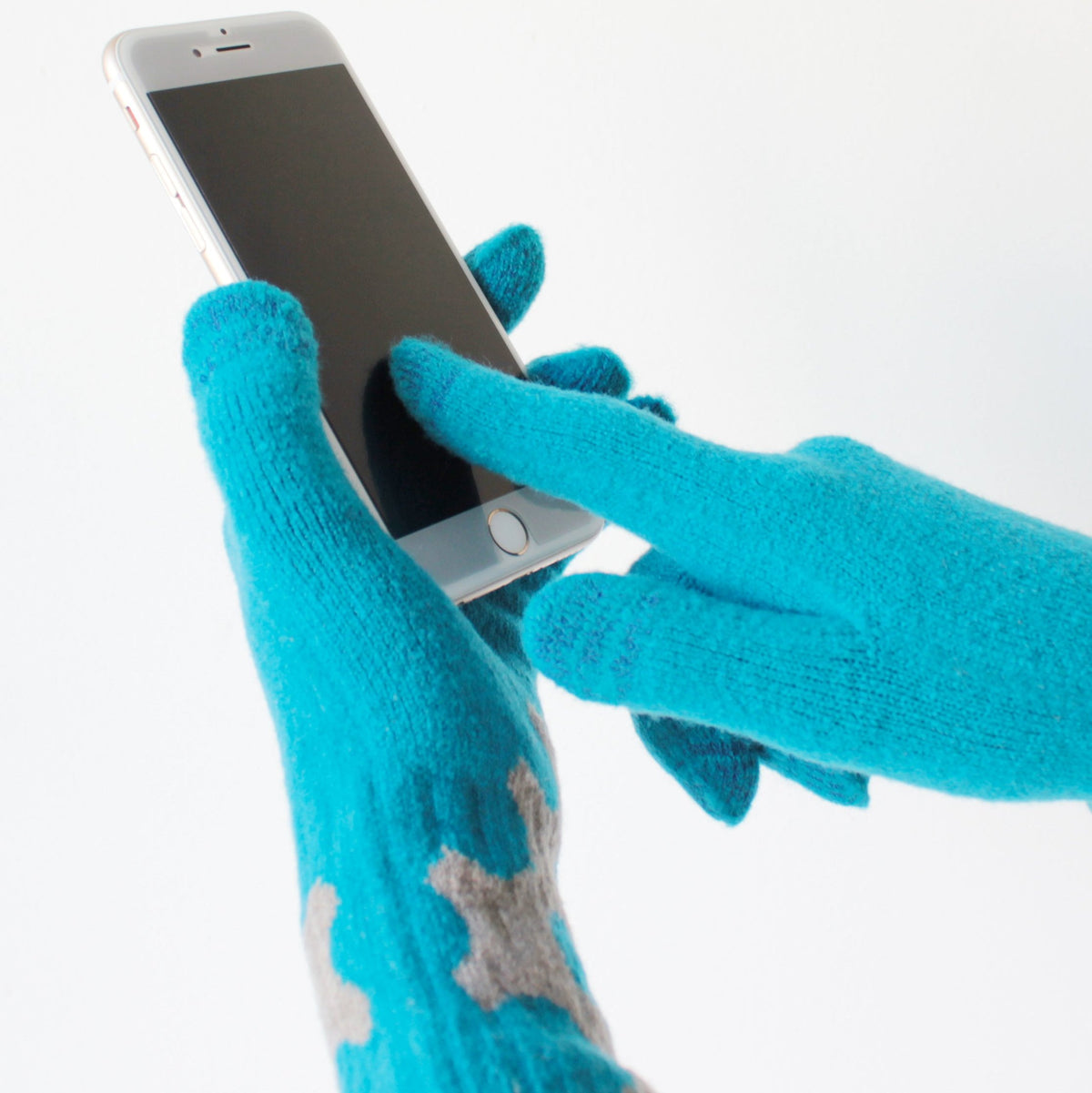 Thermal Self-Heating Dots Gloves - CHERRYSTONEstyle