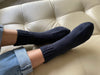 Thermal Sweater Wool Blend Crew Socks | With Grips | Loose Ribbed Cuff | Large | 2 Colors - Warm and comfortable with the brushed inner pile, Covered with grips on the sole to prevent slipping. Soft Ribbed cuff. Perfect gift idea.
CHERRYSTONEstyle