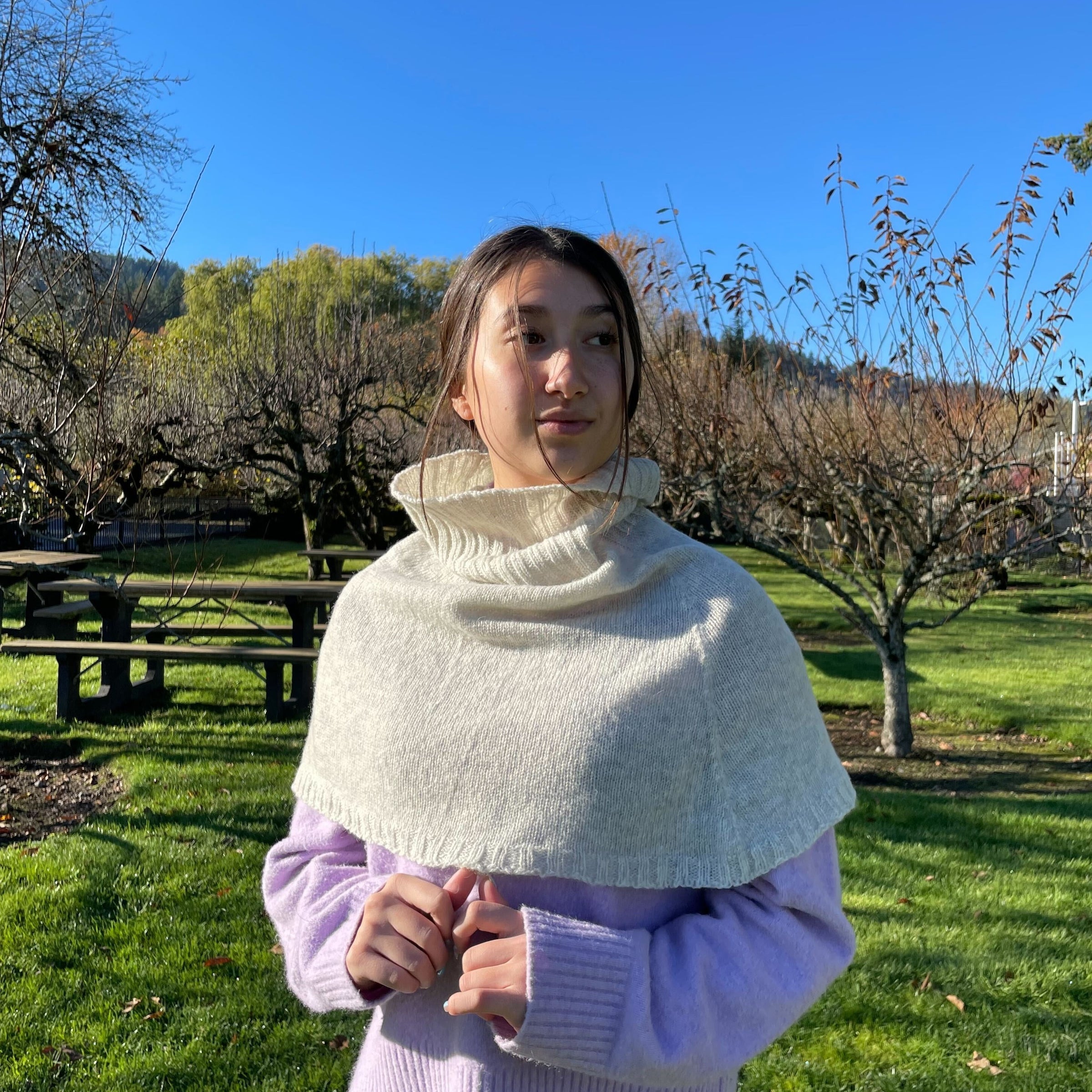 Versatile Wool Neck Warmer - CHERRYSTONEstyle