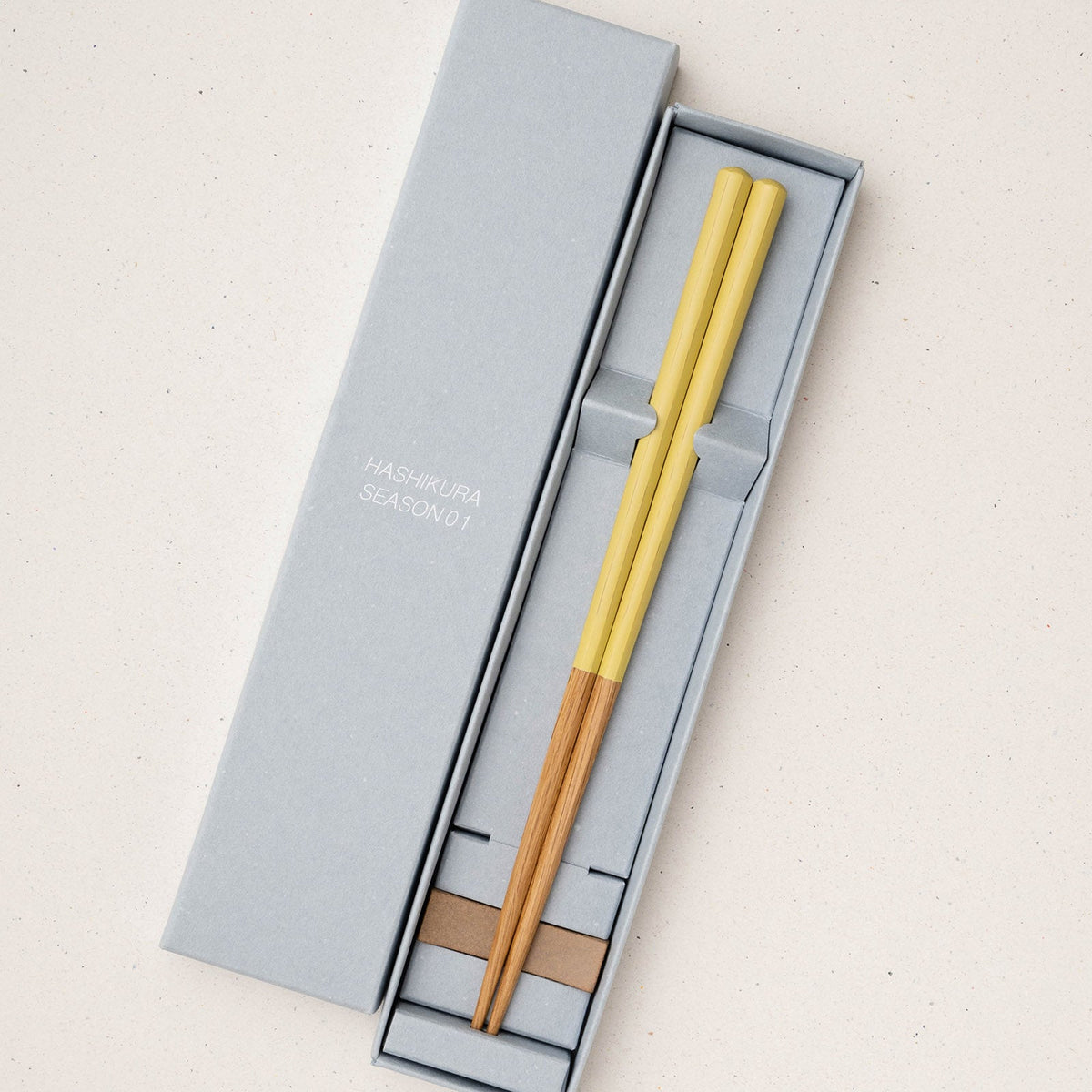 Hashikura Season 01 | Tsukiiro (Yellow) with Chopstick Holder - CHERRYSTONE