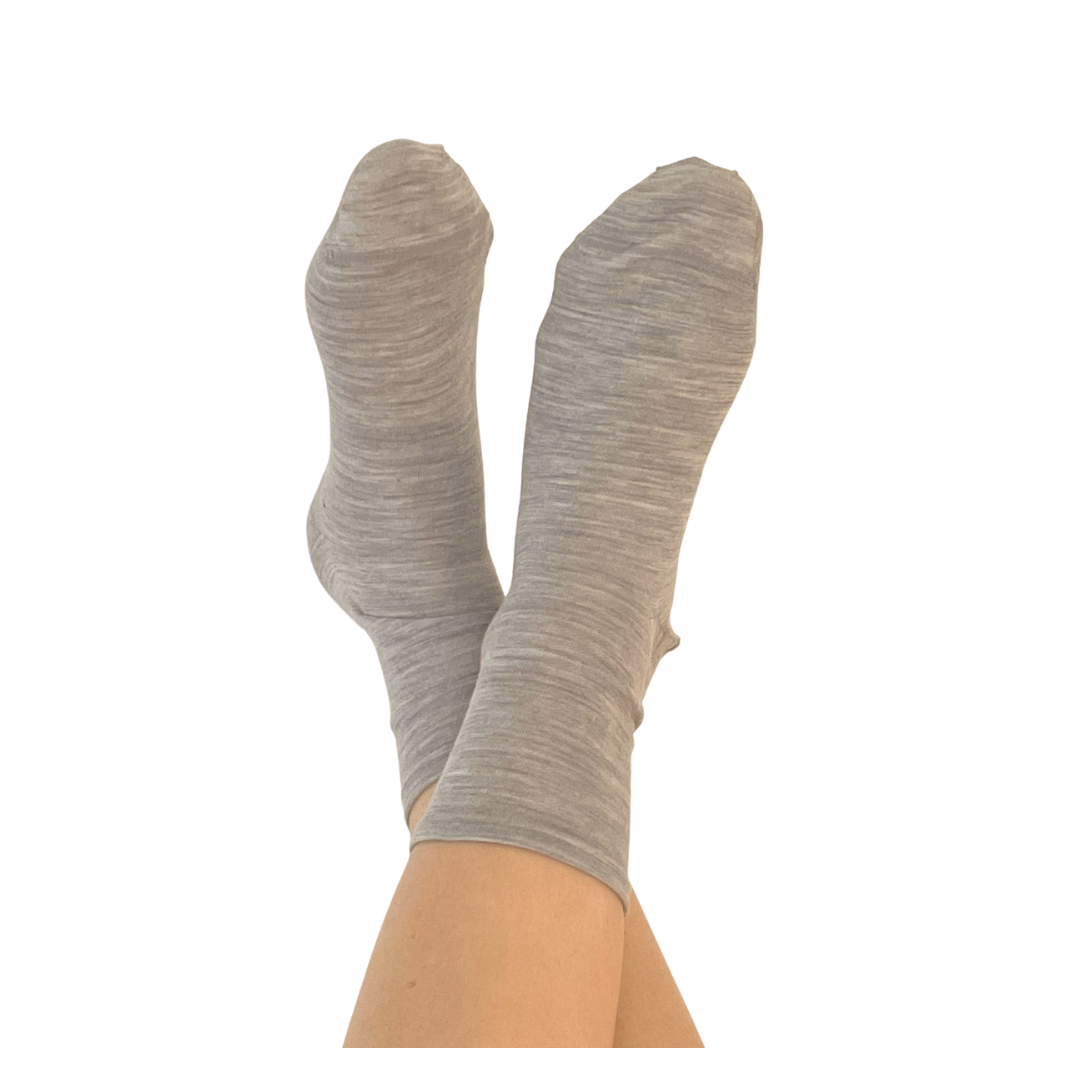 SPECIAL DEAL! 7 PAIRS Merino Wool Crew Everyday Socks | Extra Fine Premium Merino Wool Everyday Crew Socks - CHERRYSTONEstyle