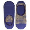 2 in 1 Reversible No-show Socks | Pineapple Pattern | Blue - CHERRYSTONE by MARKET TO JAPAN LLC