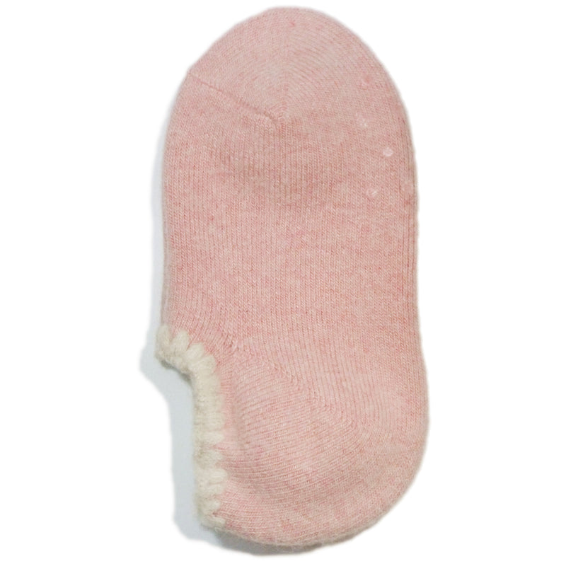 CHERRYSTONE® Slipper Socks | Angora with Grips | Powder Pink - CHERRYSTONE by MARKET TO JAPAN LLC