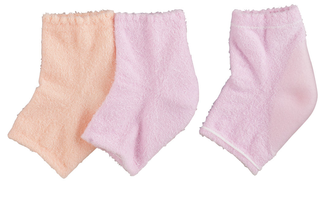 Fuzzy Pink Toe Socks Reflection Isolated Stock Photo 43297873