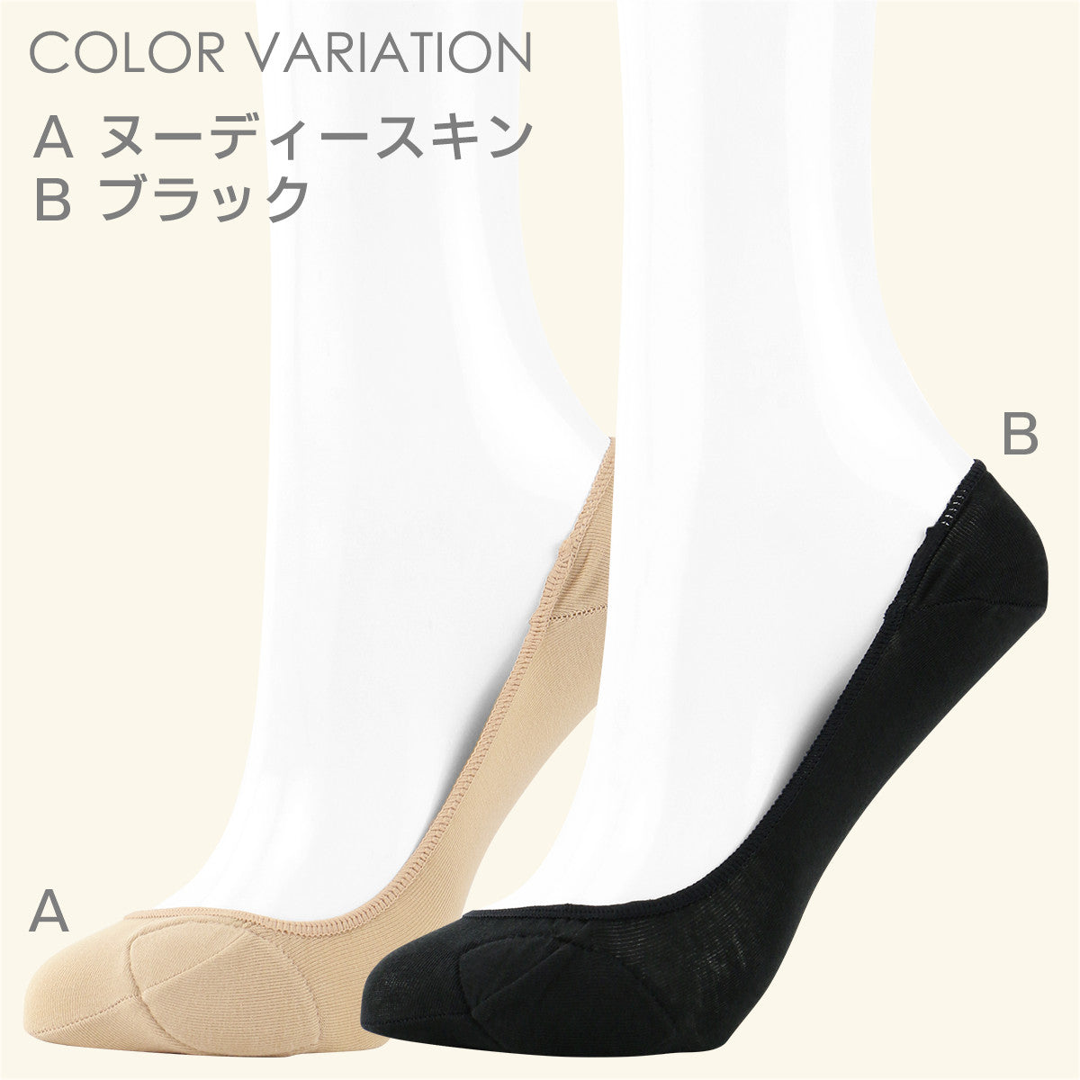 Cushioned Hallux Valgus Comfort Pad No Show Socks CHERRYSTONEstyle