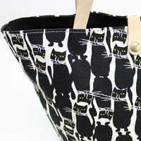 Bucket Tote Bag | Standing Cats - CHERRYSTONE by MARKET TO JAPAN LLC