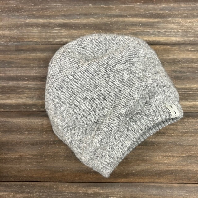 Recycled Wool-Blend Knit Beret | Kids 2-4T | Light Gray - CHERRYSTONEstyle