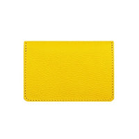 Compact Wallet / Glove Leather / Yellow - CHERRYSTONE by MARKET TO JAPAN LLC
