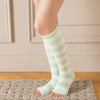 *SPECIAL DEAL! * 3 PAIRS | Refreshing Toeless Compression Socks | Knee-high | Lavender, Mint and Pink - CHERRYSTONEstyle