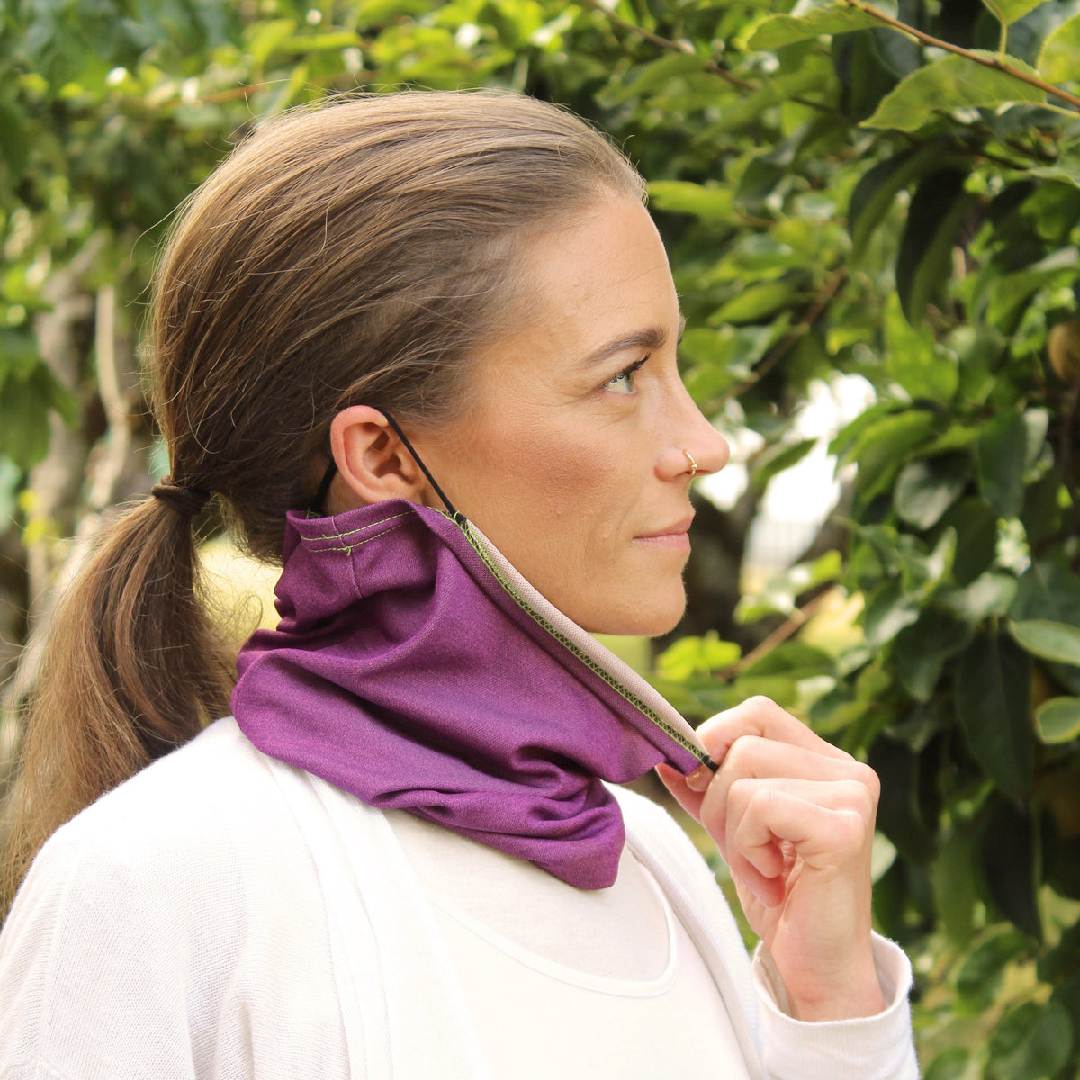 Quick Dry Unisex Gaiter Face Mask with Ear Loops 
-CHERRYSTONEstyle
