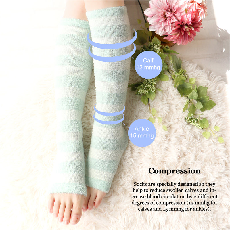 Refreshing Toeless Compression Socks | Knee-high
 -CHERRYSTONEstyle