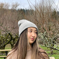 Recycled Wool-Blend Knit Beanie made from recycled wool and polyester. The simple, gender-neutral design is cute and sporty, suitable for any occasion. Available in off-white, light gray, and charcoal-gray for both kids and adults. Crafted in Japan using eco-friendly materials with a focus on zero waste knitting, this lightweight and soft beanie is an all-time favorite.
CHERRYSTONEstyle